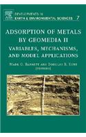 Adsorption of Metals by Geomedia II