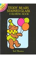 Teddy Bears Stained Glass Coloring Book