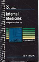 Internal Medicine: Diagnosis and Therapy (A Lange Clinical Manual)