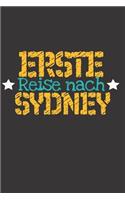 Erste Reise nach Sydney