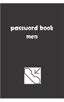 Password Book Men