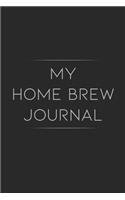 My Home Brew Journal