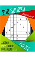 200 Sudoku Medium to Hard