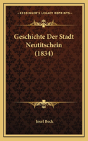 Geschichte Der Stadt Neutitschein (1834)