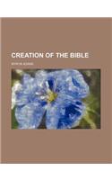 Creation of the Bible