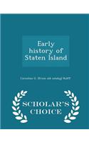 Early History of Staten Island