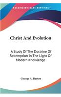 Christ And Evolution