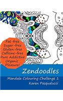 Zendoodles: Mandala Colouring Challenge 1