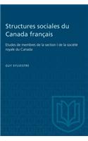 Structures Sociales Du Canada Français
