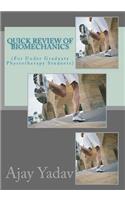 Quick Review of Biomechanics