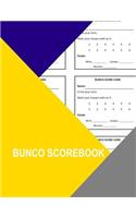Bunco Scorebook