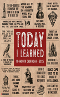 Today I Learned 2026 12 X 12 Wall Calendar