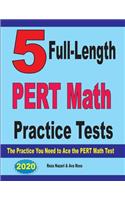 5 Full-Length PERT Math Practice Tests