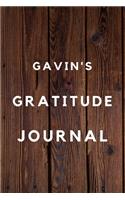Gavin's Gratitude Journal: 2020 New Year Planner Goal Journal Gift for Gavin / Notebook / Diary / Unique Greeting Card Alternative