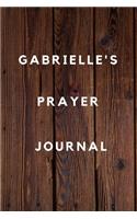 Gabrielle's Prayer Journal