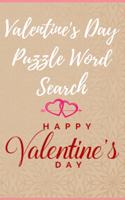 Valentine's Day puzzle Word Search Happy Valentine's Day