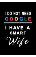 I do not need google i have a smart wife