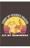 Sorry My Bearded Dragon Ate my homework