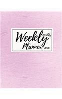 Weekly & Monthly Planner 2020