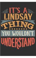 It's A Lindsay Thing You Wouldn't Understand