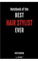 Notebook for Hair Stylists / Hair Stylist