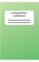 Composition Notebook