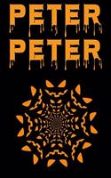 Peter Peter: Pumpkin Eater Halloween Notebooks Pumpkin Flower Hand Writing 6x9 100 noBleed