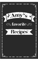 Amy's favorite recipes