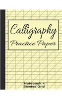 Calligraphy Practice Paper Notebook 4