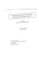 High Resolution Observations and Modeling of Small-Scale Solar Magnetic Elements