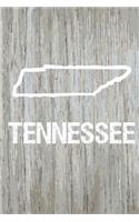 Tennessee: Blank Lined Journal for anyone that loves Tennessee, the outdoors and nature!