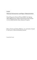 Cloud Properties Derived from Goes-7 for Spring 1994 Arm Intensive Observing Period Using Version 1.0.0 of Arm Satellite Data Analysis Program