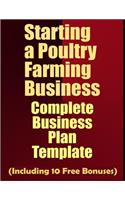 Starting a Poultry Farming Business: Complete Business Plan Template