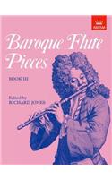 Baroque Flute Pieces, Book III