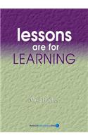 Lessons are for Learning