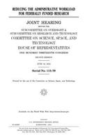 Reducing the Administrative Workload for Federally Funded Research