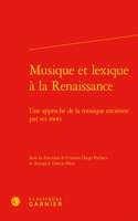 Musique Et Lexique a la Renaissance