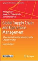 Global Supply Chain and Operations Management