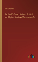 People's Guide a Business, Political and Religious Directory of Bartholomew Co.