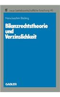 Bilanzrechtstheorie Und Verzinslichkeit