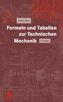 Formeln Und Tabellen Zur Technischen Mechanik