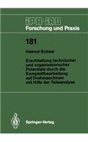 Erschließung technischer und organisatorischer Potentiale durch die Komplettbearbeitung auf Drehmaschinen mit Hilfe der Teileanalyse