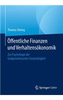 Öffentliche Finanzen Und Verhaltensökonomik