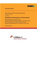 Staatliche Durchsetzung von Datenschutz