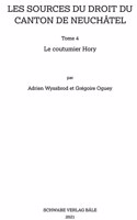 Le Coutumier Hory