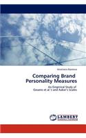 Comparing Brand Personality Measures