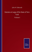 Statutes at Large of the State of New York
