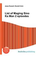 List of Maging Sino Ka Man 2 Episodes: (English)