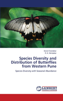 Species Diversity and Distribution of Butterflies from Western Pune