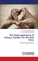 lived experience of being a mother for the first time